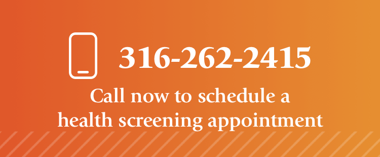Call now to schedule a  health screening appointment